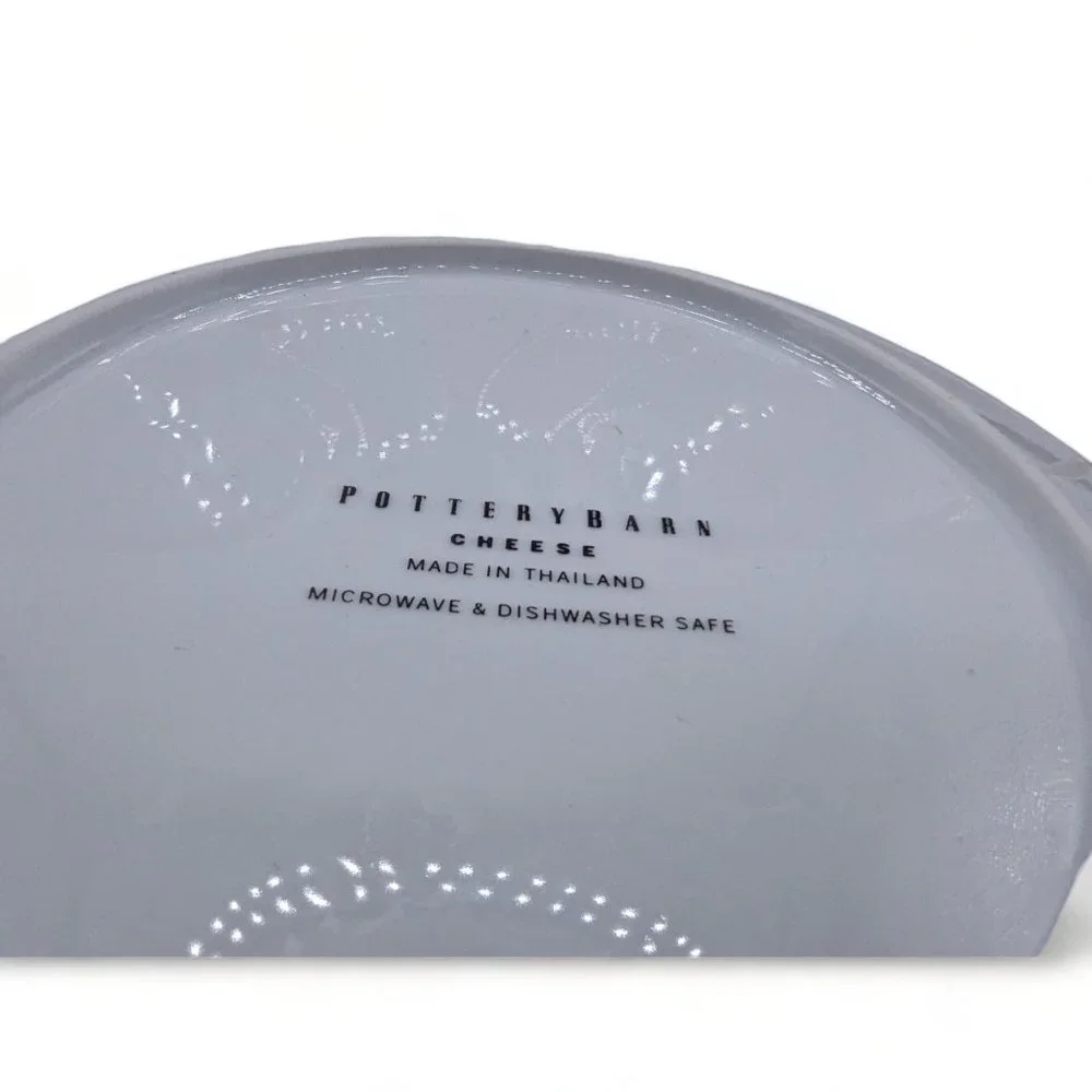 Pottery Barn Cheese Appetizer Salad Cocktail Plates set of 3  charcuterie